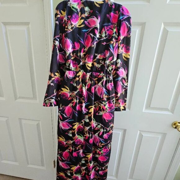Delfi Collective Lindsay Floral Gown Size Small - Picture 5 of 13